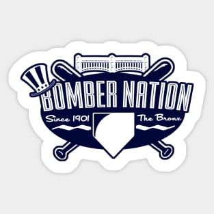 Bronx Bombers Nation Sticker
